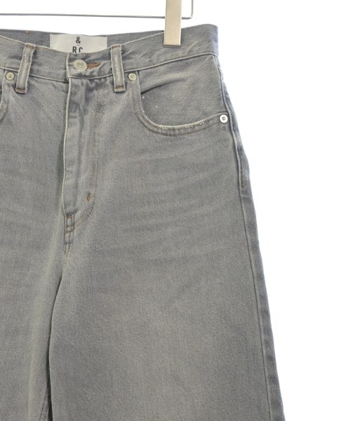 &RC（アンドアールシー）デニムパンツ グレー サイズ:34(XS位) レディース/2200609913024