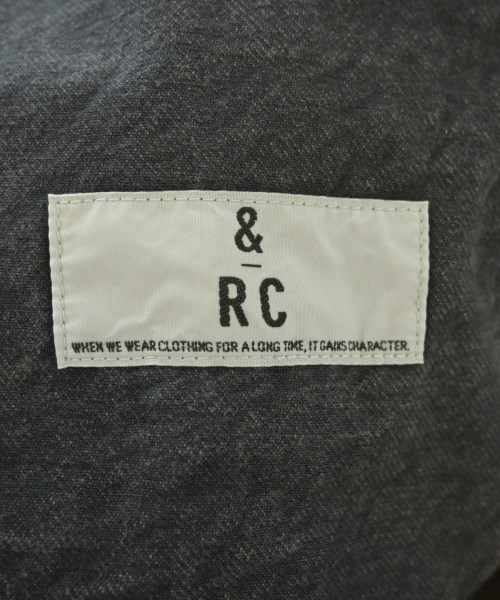 &RC（アンドアールシー）デニムパンツ 黒 サイズ:38(M位) レディース/2200606720038