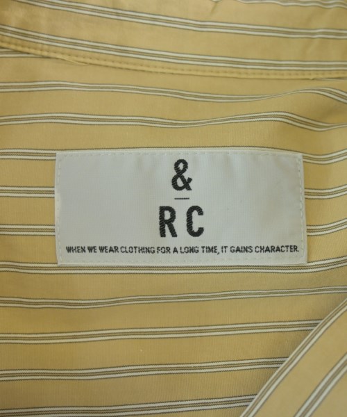 &RC（アンドアールシー）カジュアルシャツ ベージュ サイズ:F レディース/2200647842065