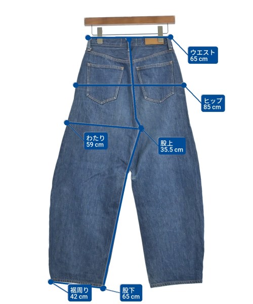 &RC（アンドアールシー）デニムパンツ 青 サイズ:36(S位) レディース/2200646187068