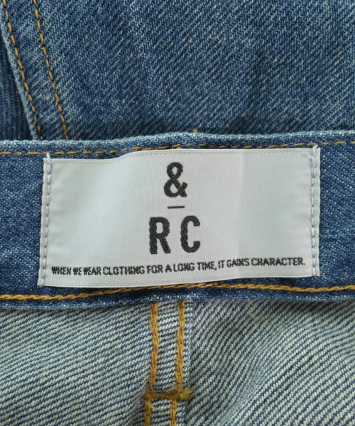 &RC（アンドアールシー）デニムパンツ 紺 サイズ:40(M位) レディース/2200663499014