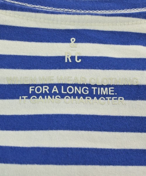 &RC（アンドアールシー）Tシャツ・カットソー 青 サイズ:F レディース/2200689094095