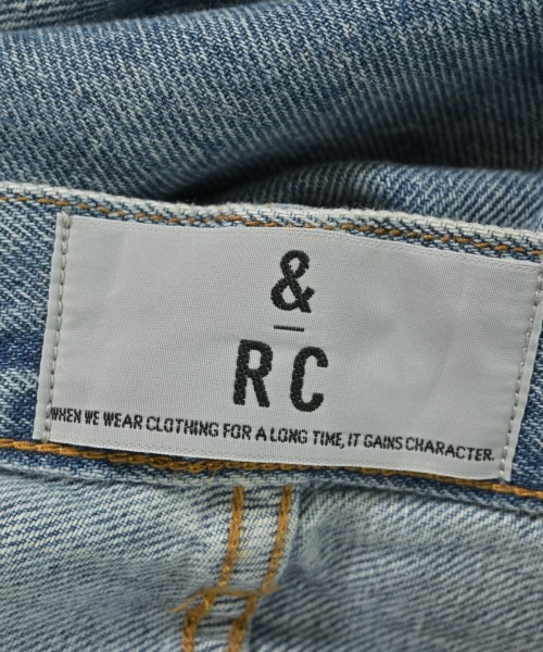 &RC（アンドアールシー）デニムパンツ 青 サイズ:36(S位) レディース/2200689749049