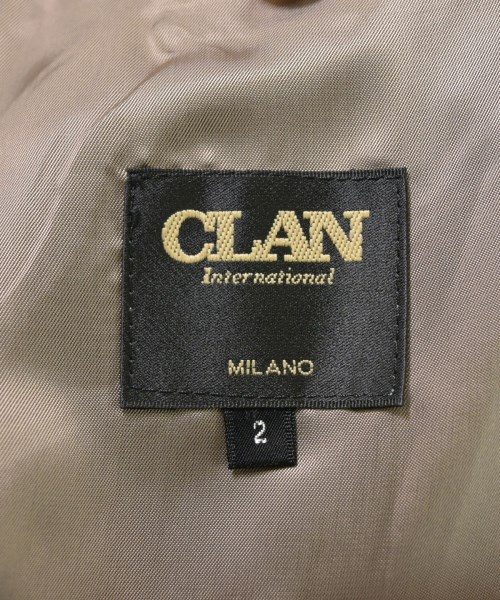 CLAN（クラン）ステンカラーコート 茶 サイズ:2(M位) メンズ/2200648491033
