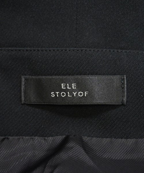 ELE STOLYOF（エレストリオフ）オールインワン/サロペット 黒 サイズ:38(M位) レディース/2200674838017