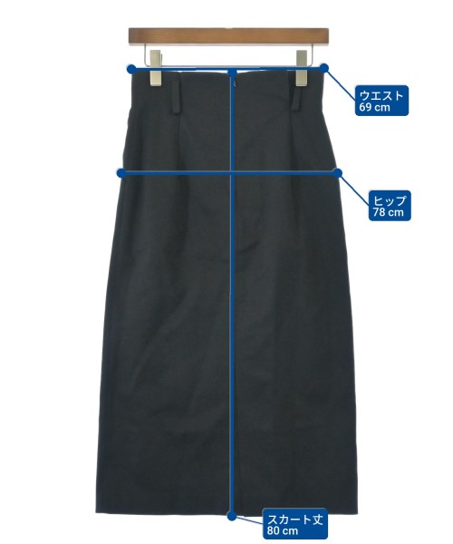 ELE STOLYOF（エレストリオフ）ロング・マキシ丈スカート 黒 サイズ:38(M位) レディース/2200648151050