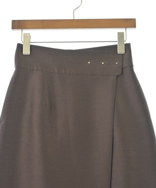 ELE STOLYOF（エレストリオフ）ロング・マキシ丈スカート 茶 サイズ:36(S位) レディース/2200651383080