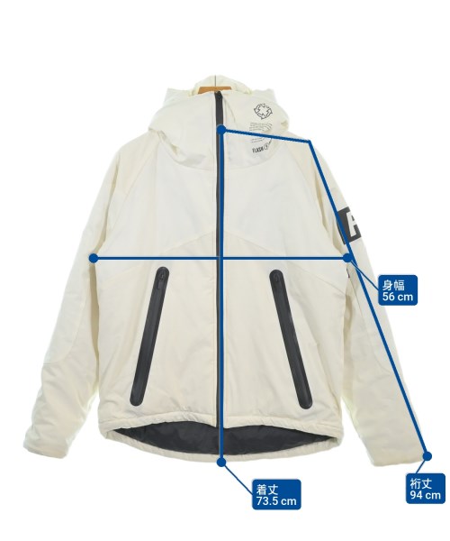 FLASH PACKER（フラッシュパッカー）ダウンジャケット/ダウンベスト 白 サイズ:M メンズ/2200635450111