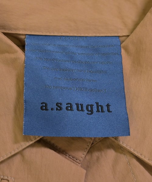 a.saught（アソウト）カジュアルシャツ 茶 サイズ:F レディース/2200723396062