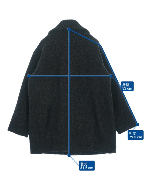 abahouse mavie（アバハウスマヴィ）チェスターコート グレー サイズ:F レディース/2200638810011