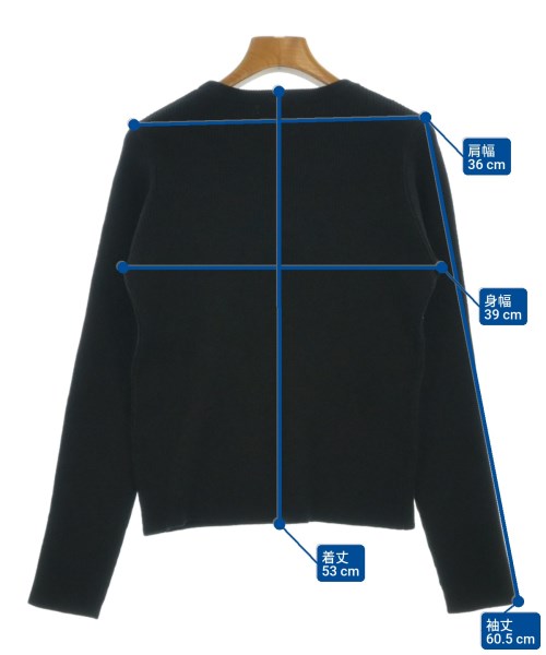 abahouse mavie（アバハウスマヴィ）ニット・セーター 黒 サイズ:F レディース/2200655415107