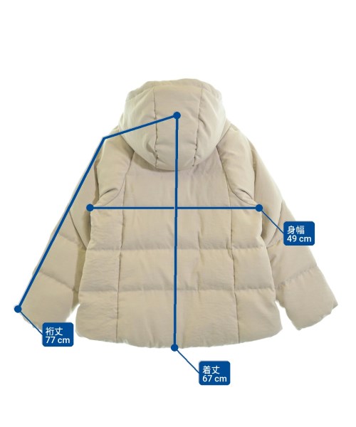 abahouse mavie（アバハウスマヴィ）ダウンジャケット/ダウンベスト ベージュ サイズ:F レディース/2200647311028