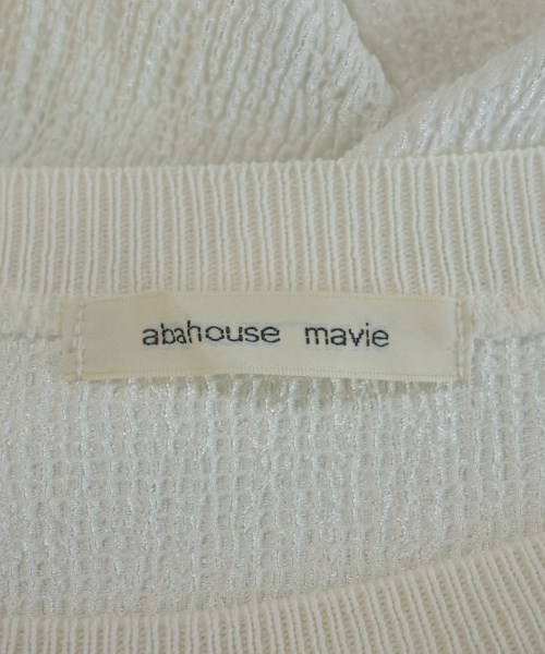 abahouse mavie（アバハウスマヴィ）Tシャツ・カットソー 白 サイズ:F レディース/2200722793022
