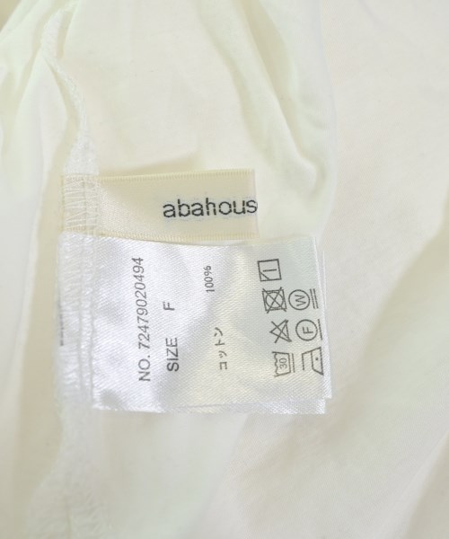 abahouse mavie（アバハウスマヴィ）Tシャツ・カットソー 白 サイズ:F レディース/2200686037026