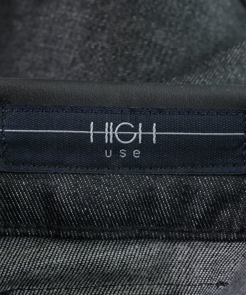 HIGH（ハイ）デニムパンツ 紺 サイズ:38(M位) レディース/2200613726023