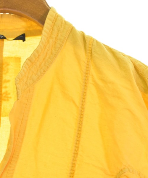 HIGH（ハイ）カジュアルシャツ 黄 サイズ:38(M位) レディース/2200655545491
