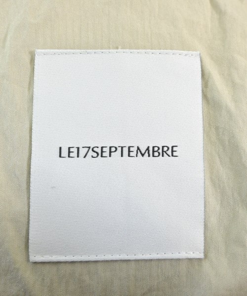 LE17SEPTEMBRE（ルディセットセプトンブル）ステンカラーコート ベージュ サイズ:S レディース/2200661379035