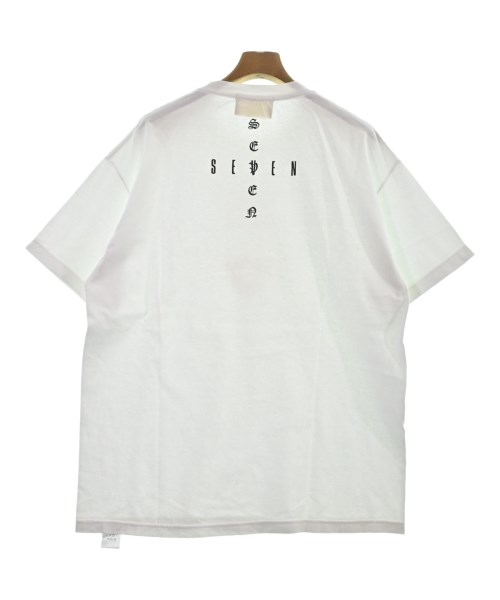 SEVEN BY SEVEN セブンバイセブン Tシャツ・カットソー L 白なし開閉