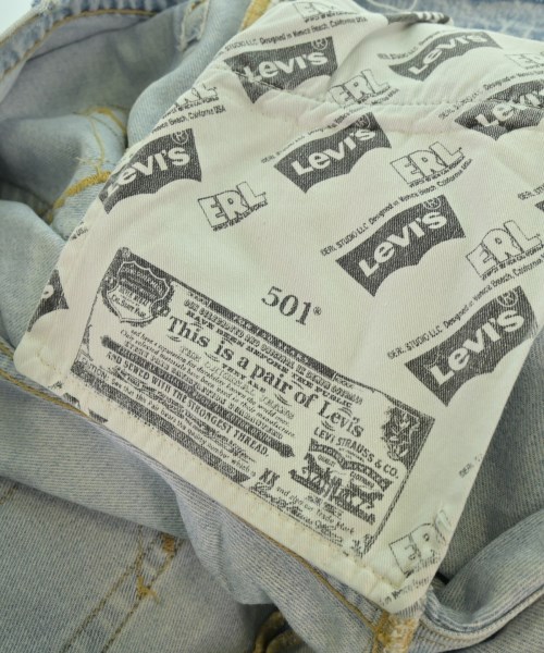 ERL（イーアールエル）デニムパンツ 青 サイズ:34(XL位) メンズ/2200642412157