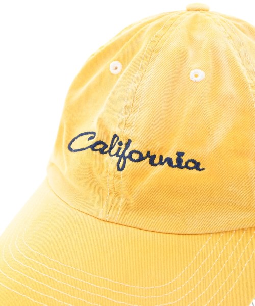 ERL（イーアールエル）キャップ 黄 サイズ:- メンズ/2200642605061