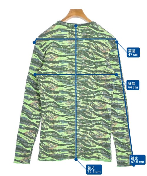 ERL（イーアールエル）Tシャツ・カットソー 緑 サイズ:XL メンズ/2200624899143