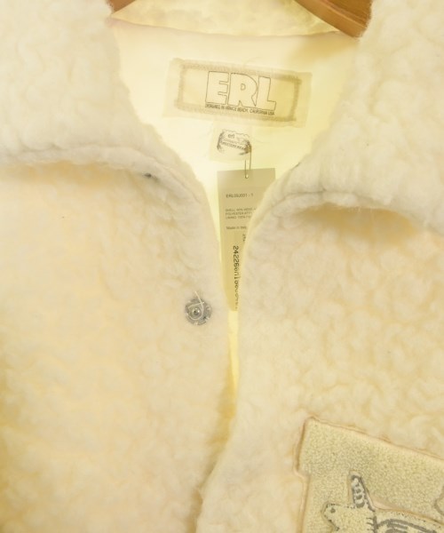 ERL（イーアールエル）ブルゾン 白 サイズ:S メンズ/2200618176076