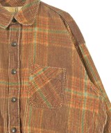 ERL（イーアールエル）カジュアルシャツ 茶 サイズ:L メンズ/2200620604017