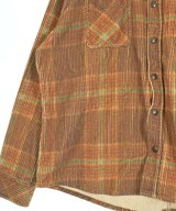 ERL（イーアールエル）カジュアルシャツ 茶 サイズ:L メンズ/2200620604017