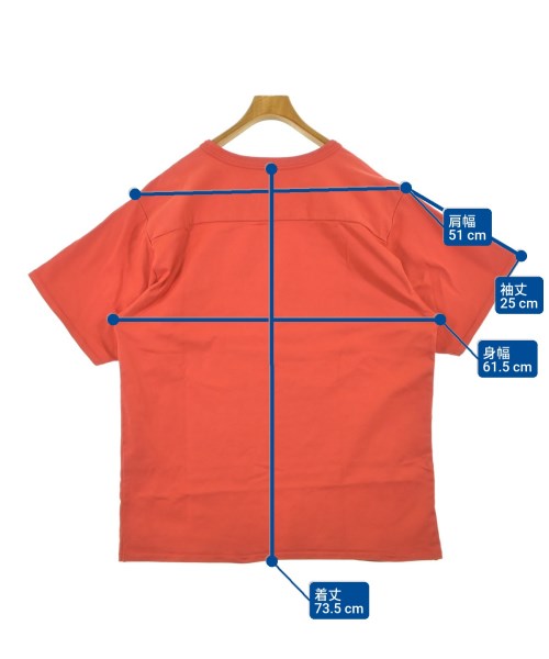 ERL（イーアールエル）Tシャツ・カットソー 赤 サイズ:XL メンズ/2200620933117