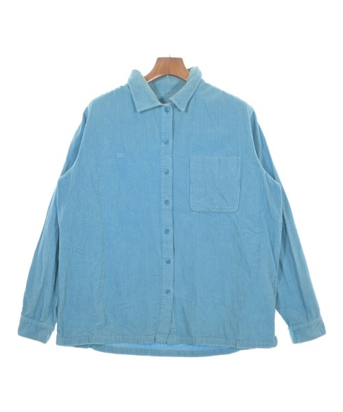 ERL(イーアールエル)カジュアルシャツ 青 サイズ:L/2200646234229