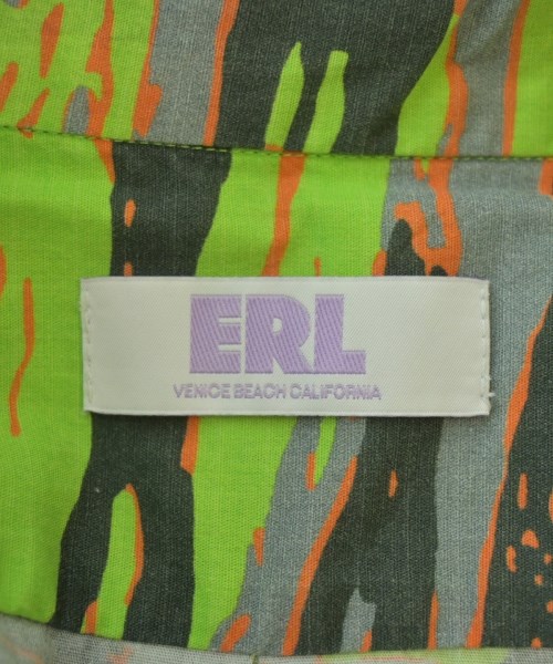 ERL（イーアールエル）カジュアルシャツ 緑 サイズ:M メンズ/2200659374127