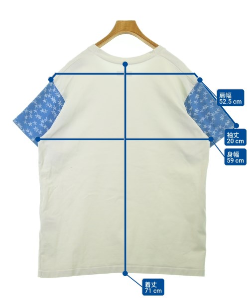 ERL（イーアールエル）Tシャツ・カットソー 白 サイズ:XL メンズ/2200711976061