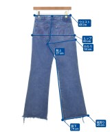 ERL（イーアールエル）デニムパンツ 青 サイズ:XS レディース/2200717995028