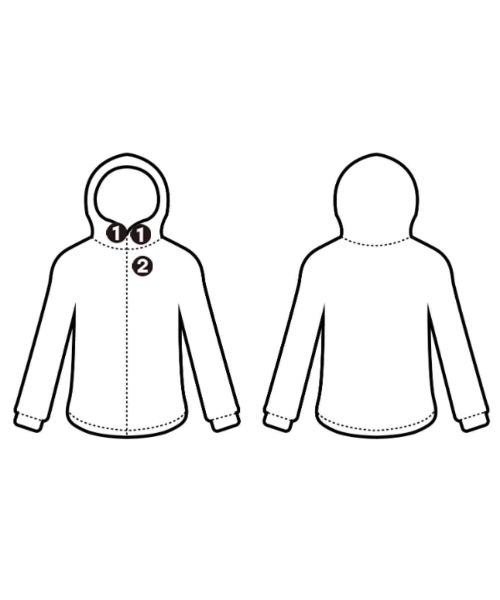 ERL（イーアールエル）パーカー グレー サイズ:M メンズ/2200647634196