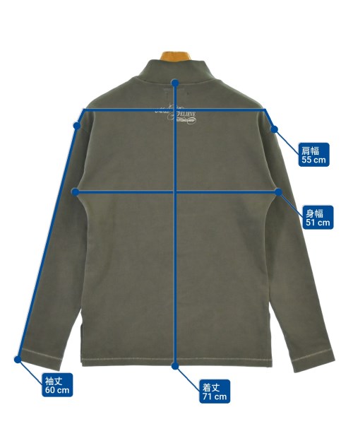 ERL（イーアールエル）Tシャツ・カットソー グレー サイズ:XS メンズ/2200647805022