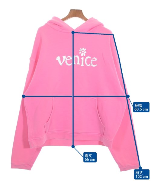 ERL（イーアールエル）パーカー ピンク サイズ:L メンズ/2200650092020