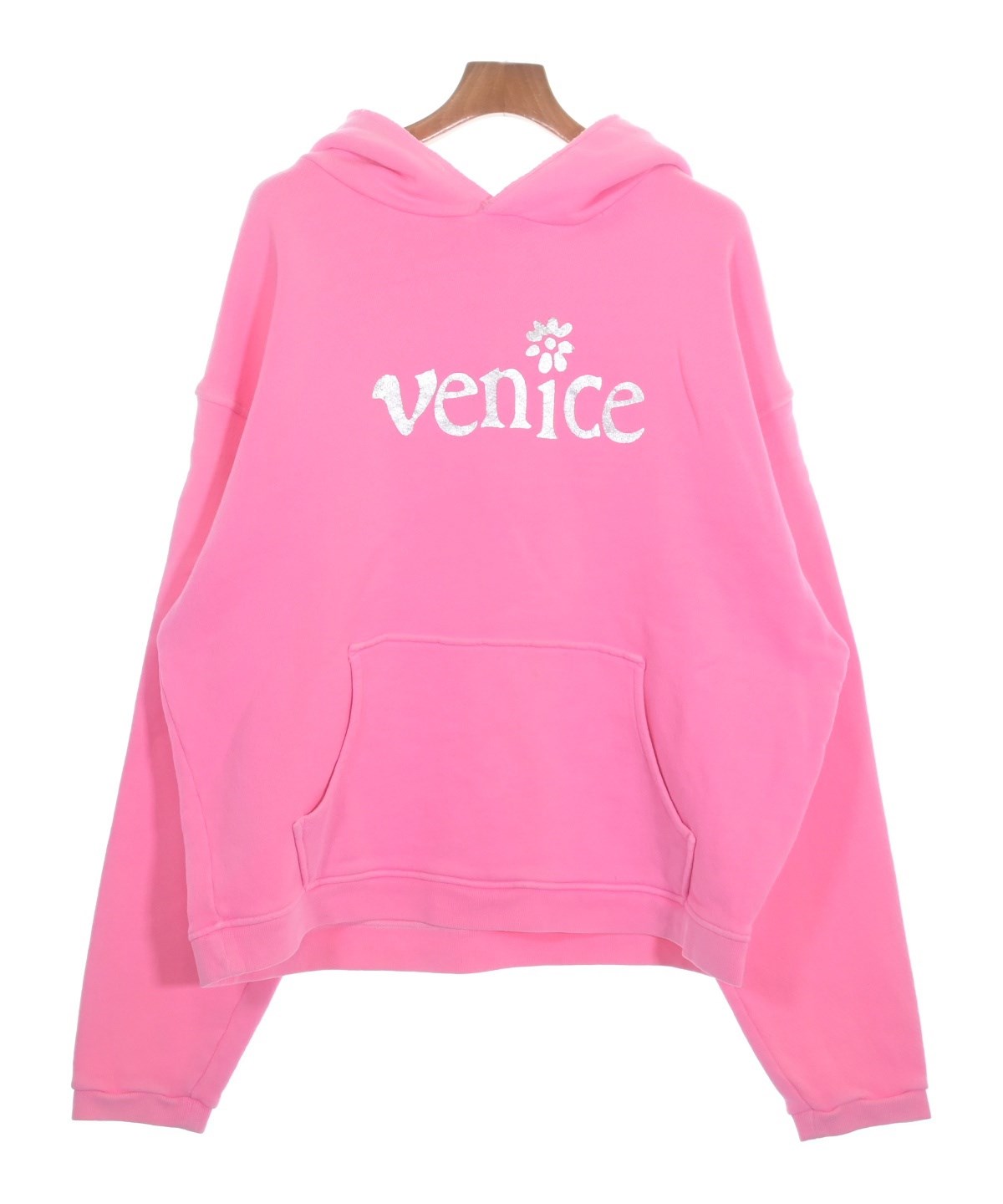 ERL ピンク フード付きパーカー ERL ピンク フード付きパーカー