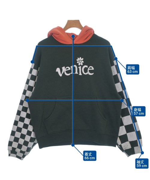 ERL（イーアールエル）パーカー グレー サイズ:M メンズ/2200651643078