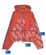 ERL（イーアールエル）パーカー 赤 サイズ:XXL メンズ/2200664745059