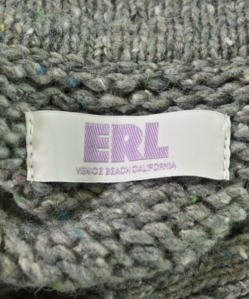 ERL（イーアールエル）ニット・セーター グレー サイズ:S レディース/2200669139068