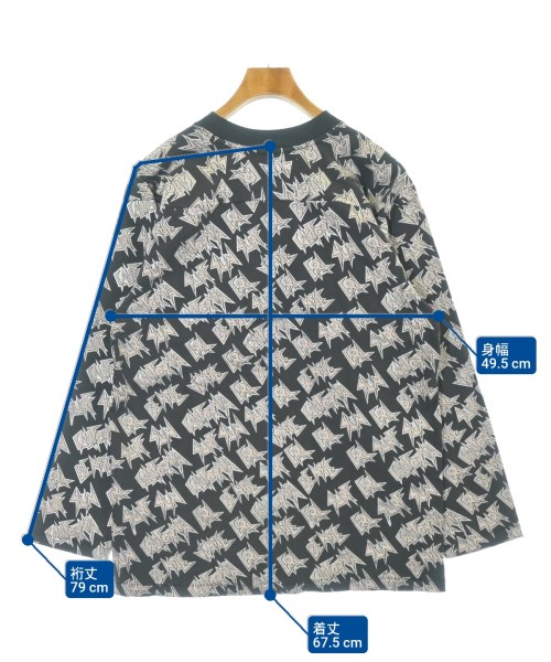 ERL（イーアールエル）Tシャツ・カットソー 黒 サイズ:L メンズ/2200669849202