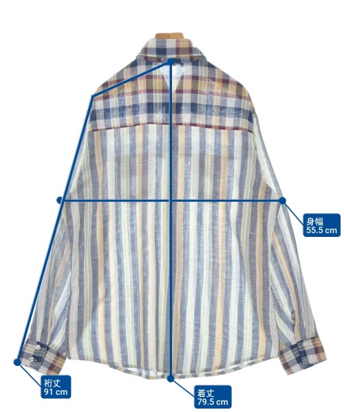 KENNINGTON（ケニントン）カジュアルシャツ 紺 サイズ:XL メンズ/2200649217045