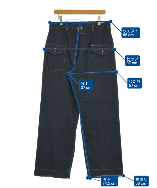 Willow Pants（ウィローパンツ ）デニムパンツ 紺 サイズ:-(L位) メンズ/2200659384027