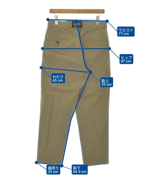 Willow Pants（ウィローパンツ ）その他 ベージュ サイズ:0(XS位) メンズ/2200714613093