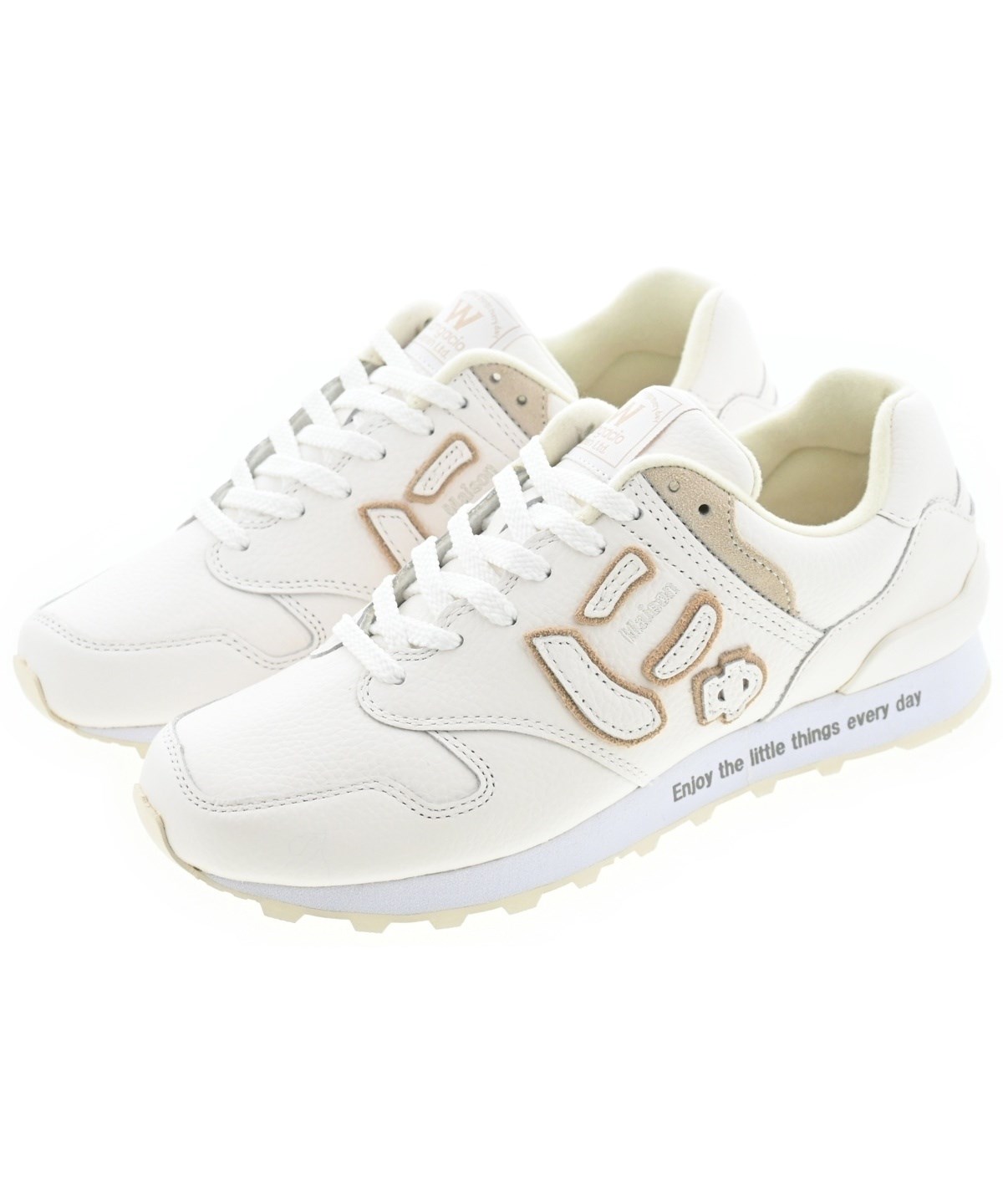 Sangacio（サンガッチョ）スニーカー 白 サイズ:24.5cm メンズ