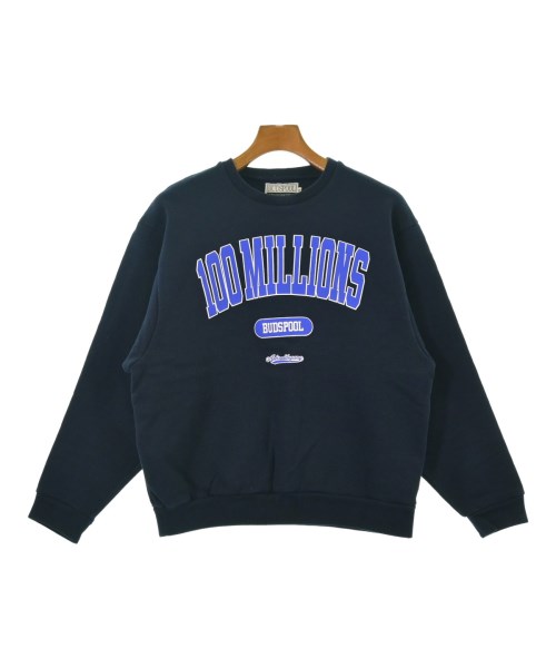 BUDSPOOL(バッズプール)スウェット 紺 サイズ:S/2200644022026