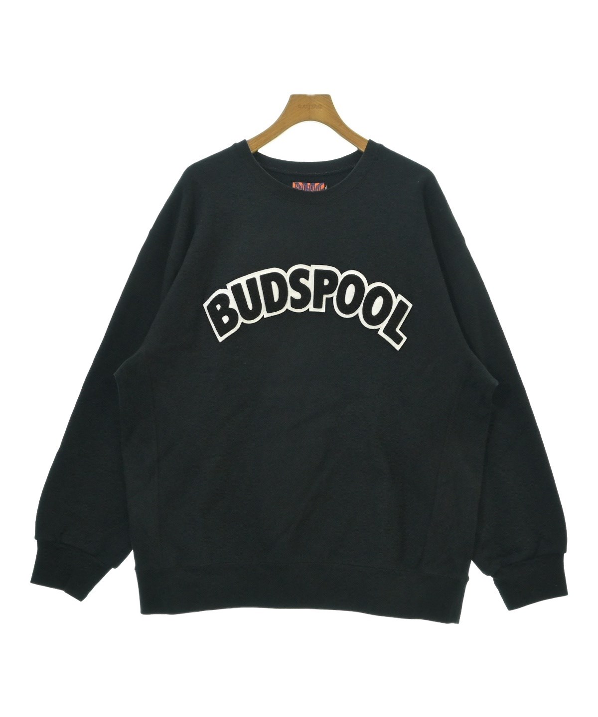 BUDSPOOL / スウェット/XXL/コットン/BLK BUDSPOOL（バッズプール）スウェット 黒 サイズ:XXL メンズ