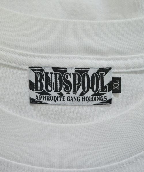 BUDSPOOL（バッズプール）Tシャツ・カットソー 白 サイズ:XL メンズ/2200648601050