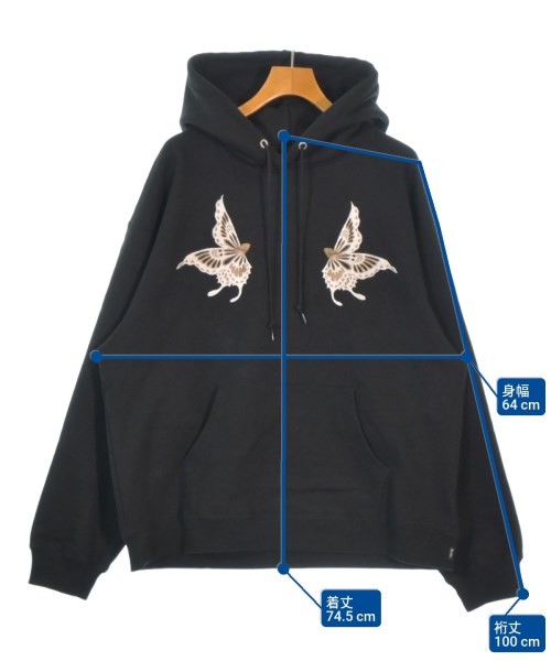 BUDSPOOL（バッズプール）パーカー 黒 サイズ:XXL メンズ/2200668327015