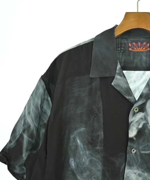 BUDSPOOL（バッズプール）カジュアルシャツ 黒 サイズ:XL メンズ/2200671033040